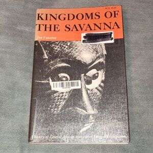 Book Kingdoms of the Savanna Central African States Congo Angola Jan Vansina